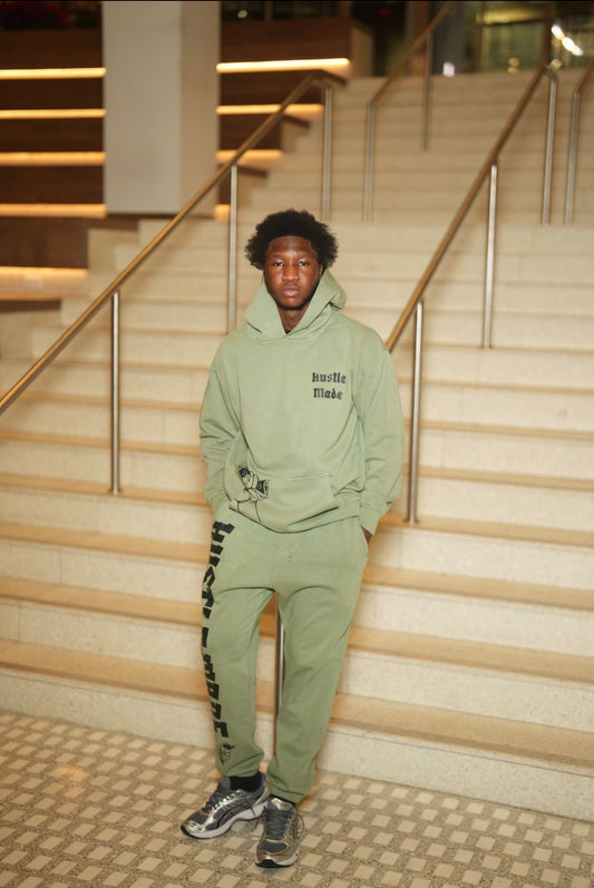 Hustle Made Premium Sweatsuit - Green
