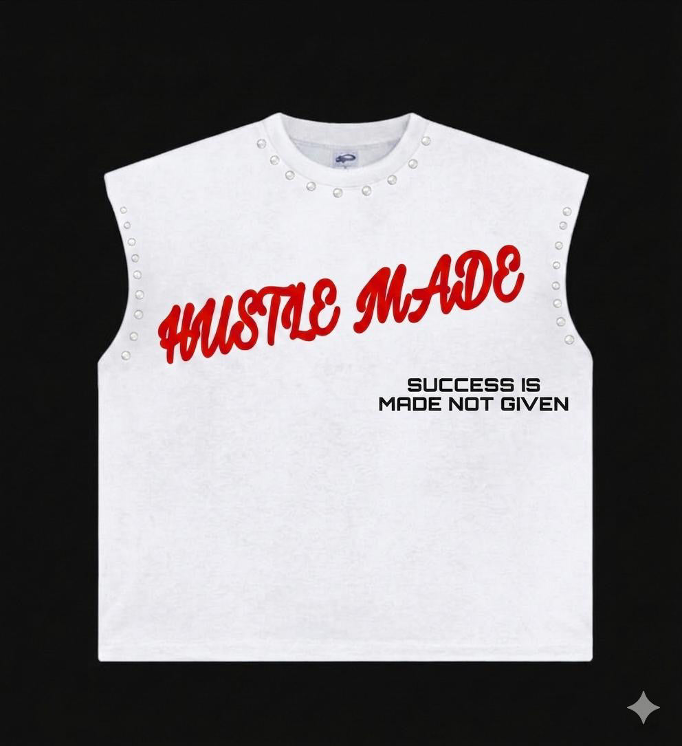 Hustle Made Essential Sleeveless Tee