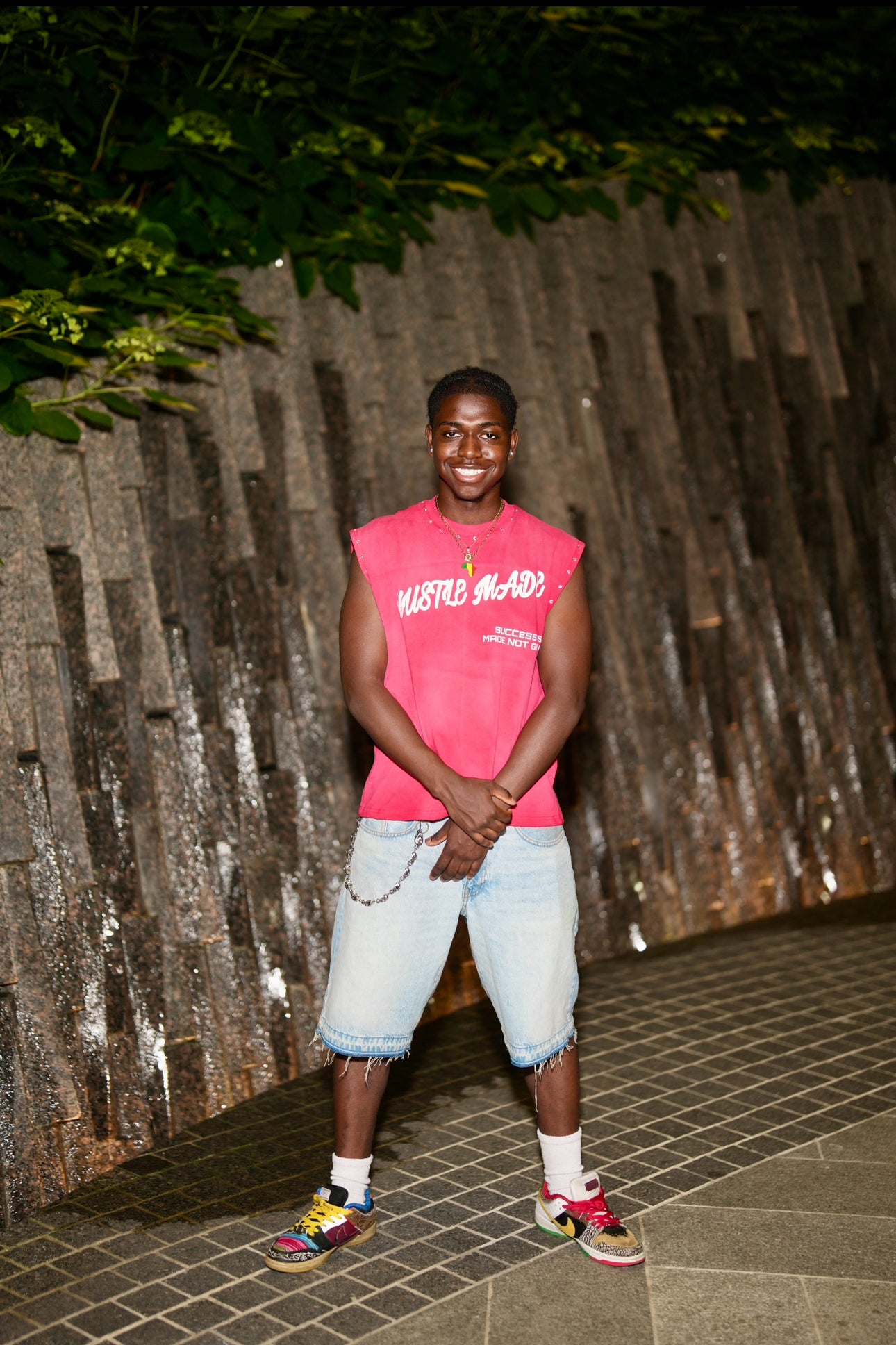 Hustle Made Essential Sleeveless Tee